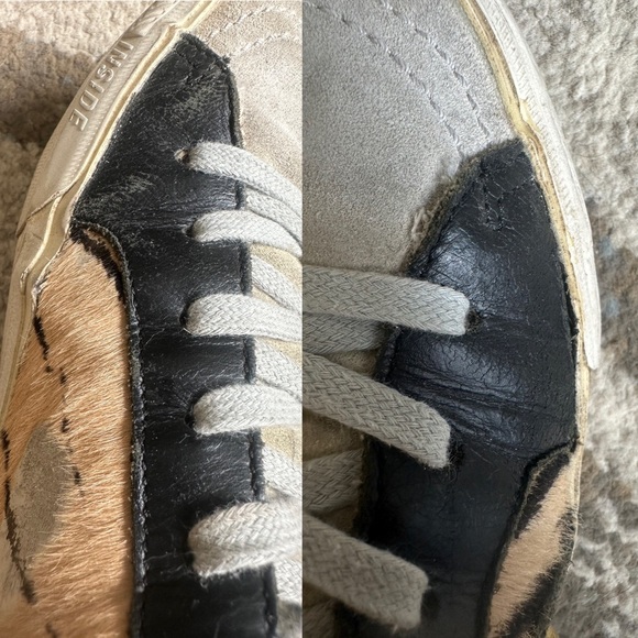 🦄 Intermix Private Edition Studded Tiger Stripe Slides - Picture 14 of 15